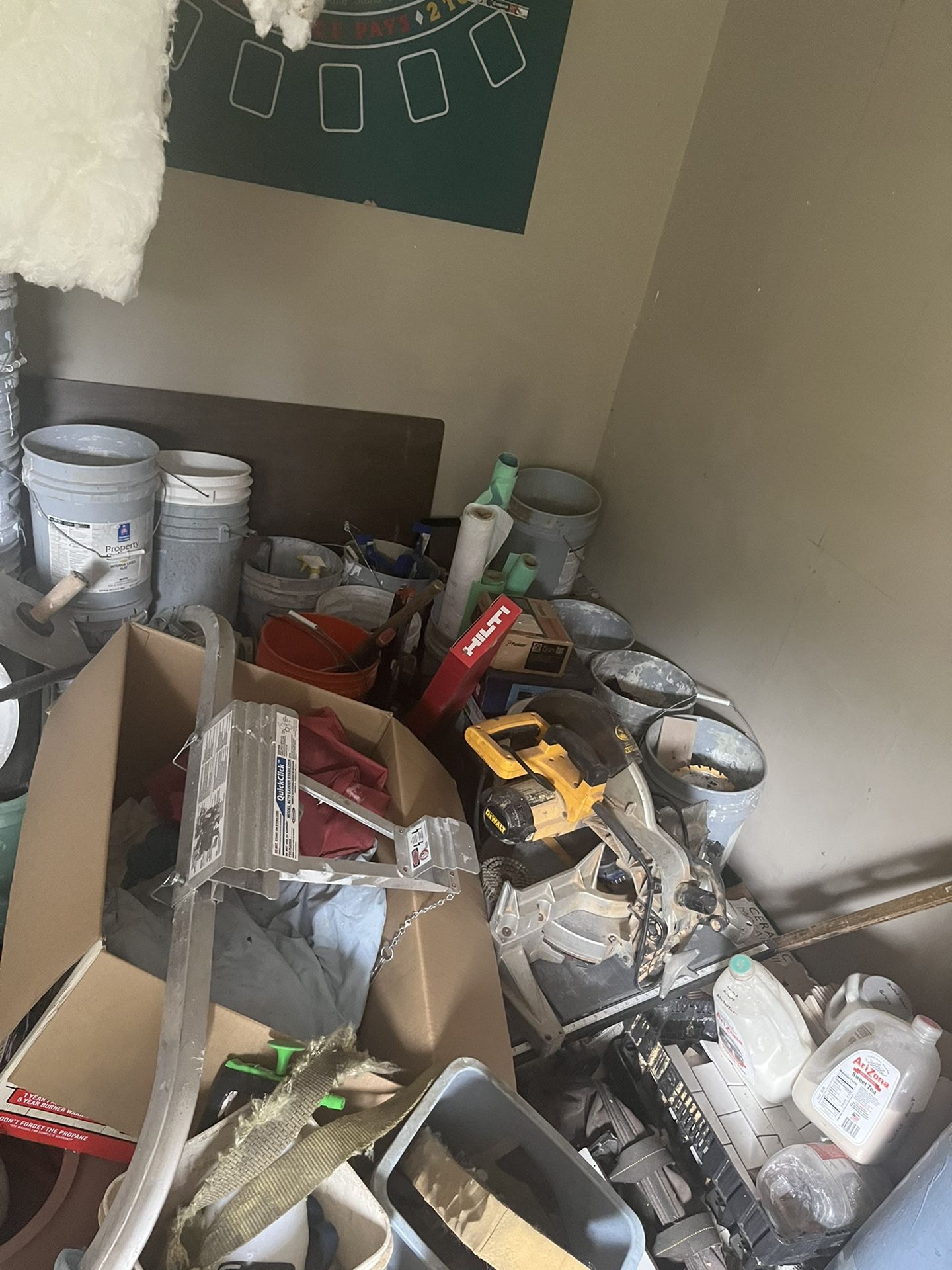 Room Full Of Construction Tools