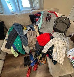 Free boys cloths and shoes