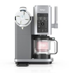 Ninja Swirl By CREAMi 16 oz. 13 in. 1 Soft Serve and Ice Cream Maker for Frozen Yogurt Low Calorie Programs and More in Silver