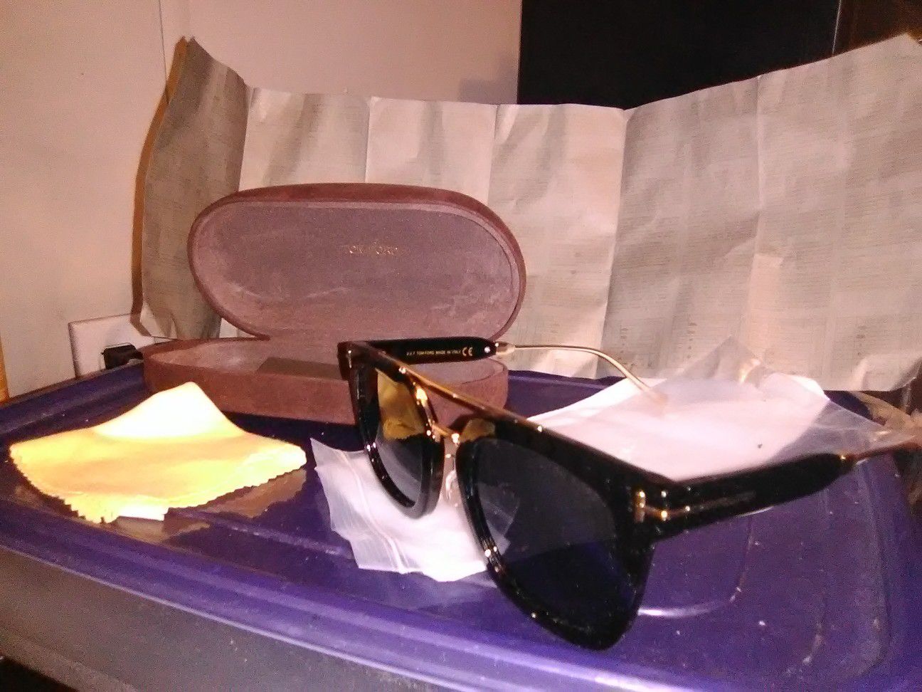 Gold plated Tom Ford