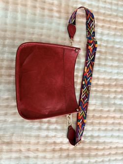 Red Crossbody Bag Purse