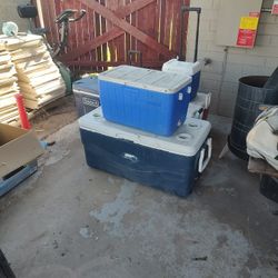 Coolers-lot Of 7