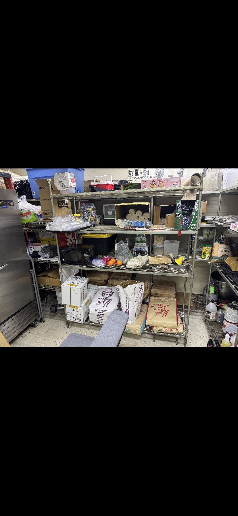 Metal Restaurant Storage Shelving