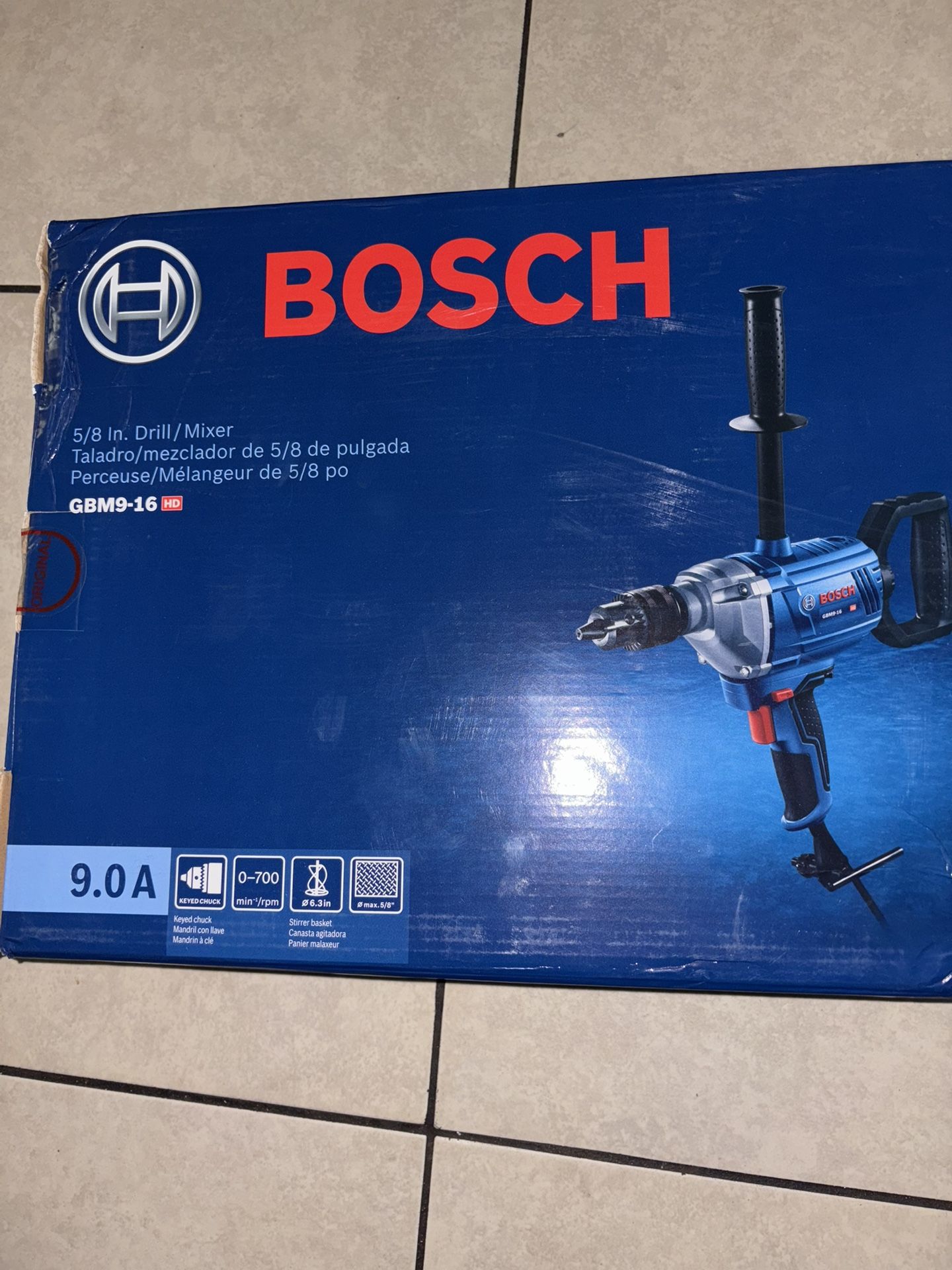 Bosch 5/8 Drill/ Mixer