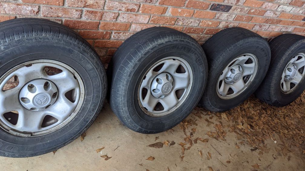 Rims and Tires from Toyota 2007 Tacoma