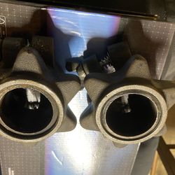 Set Of Cast Iron Weight Collars For 45 Pound Bar 