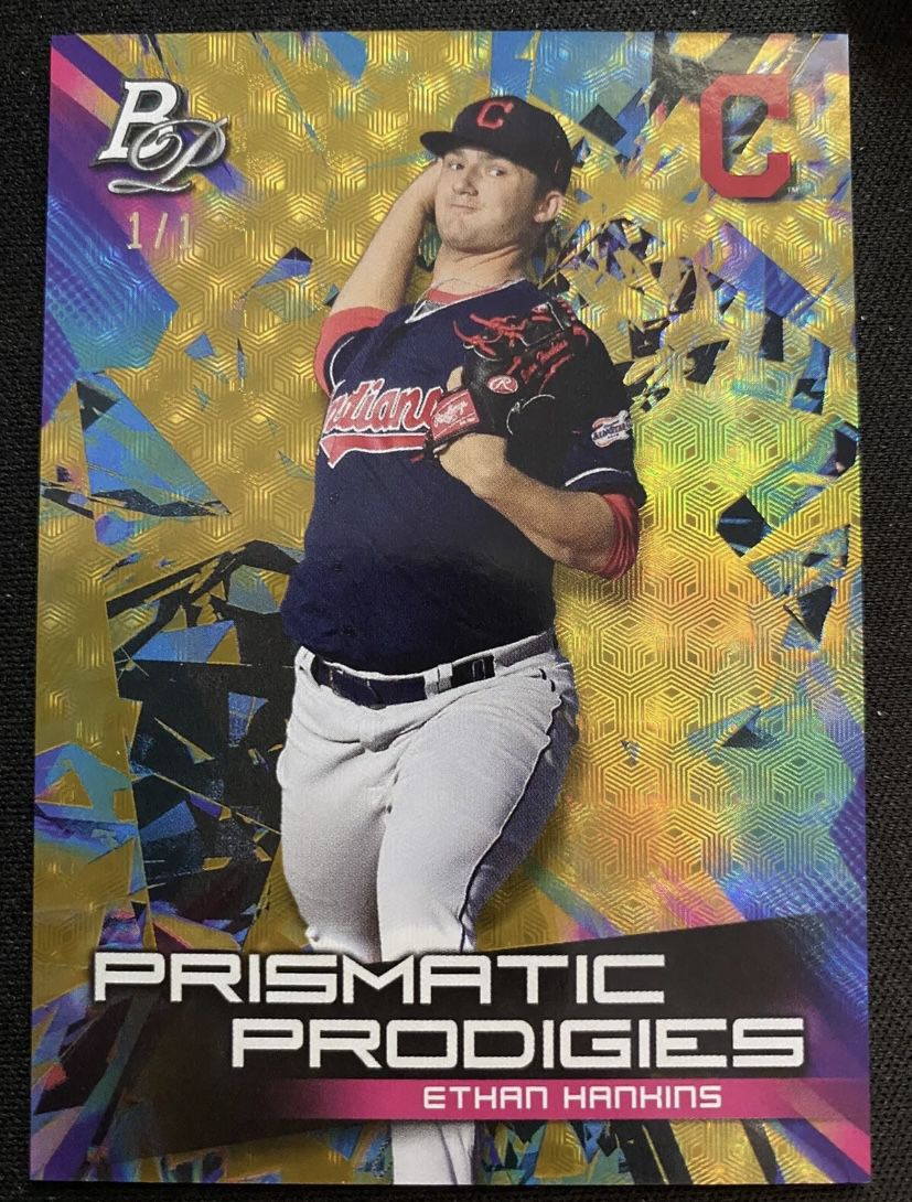 2019 Bowman Platinum Ethan Hankins Prismatic Prodigies One Of One #PPP-26 💎🔥