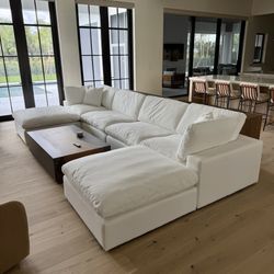NEW White Cloud Couch Sofa Sectional