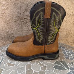 WORK BOOTS ARIAT CARBON TOE WATERPROOF SIZE 10.5 MENS 