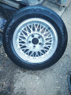 Tire and rim