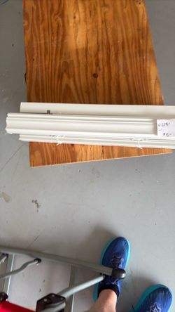 White cordless window blind.