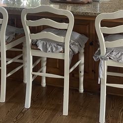 French Country Counter Stools-set of 3