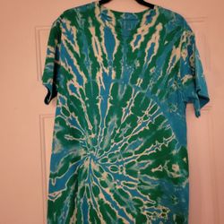 Bleached Tie Dye, Large 