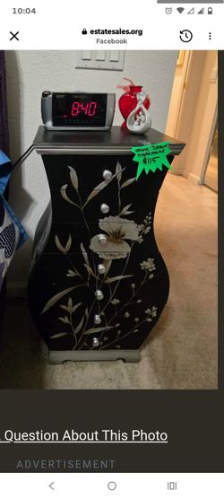 Black dresser