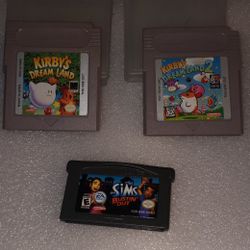 KIRBY'S PARTY 1 & 2  AND THE SIMS BUSTIN OUT