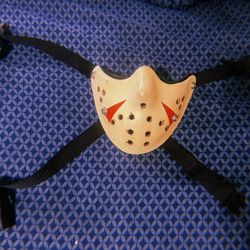 Custom Jason Vorhees Half Mask