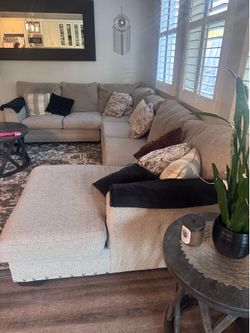 Living room couch set
