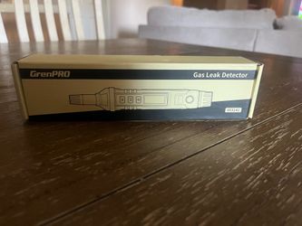 New in box gas leak detector