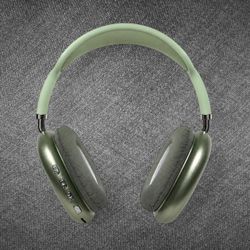 P9 Green Wireless Bluetooth Over-Ear Headphones
