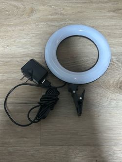 LED Ring Light with Clip Mount
