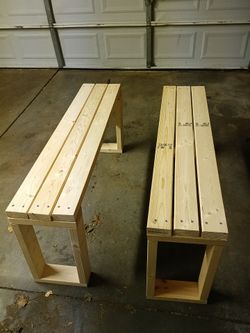 Benches 2 Big Benches solid wood
