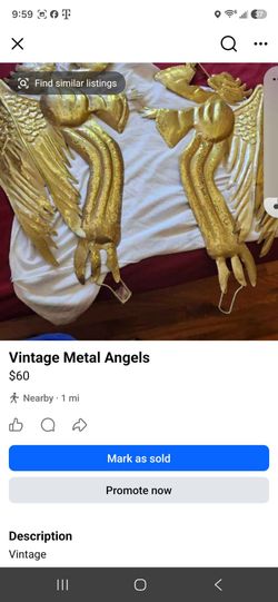 Vintage Metal Angels