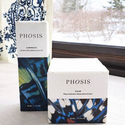 (New in Box!) Phosis The Power Pair Duo-  Calm Cream & Luminous Oil Skincare set (2026 Winner of Oprah O-Awards!)