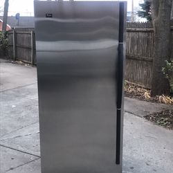 Freezer - Whirlpool Stainless Steel 18 cu.ft