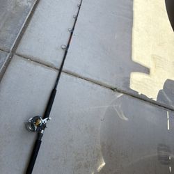 Santa Catalina Spinning Reel & Fishing Pole 