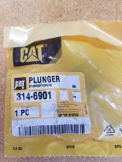 Cat. Plunger. 314 -6901