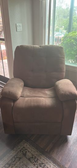 Tan Recliner Chair