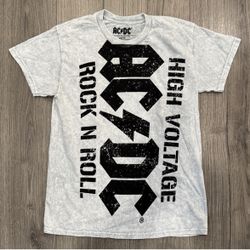 no tags AC/DC High Voltage Band Tee Shirt Women’s Size Extra Small