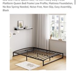 NEW Unopened 10 Inch Steel Bed Frame QUEEN