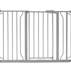 Regalo Safety 29-49" Easy Step Extra Wide Baby Gate for Doorways & Bottom of Stairs, Pressure Mount