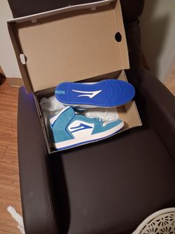 Lanai blue multicolor sneakers men's size 10.5