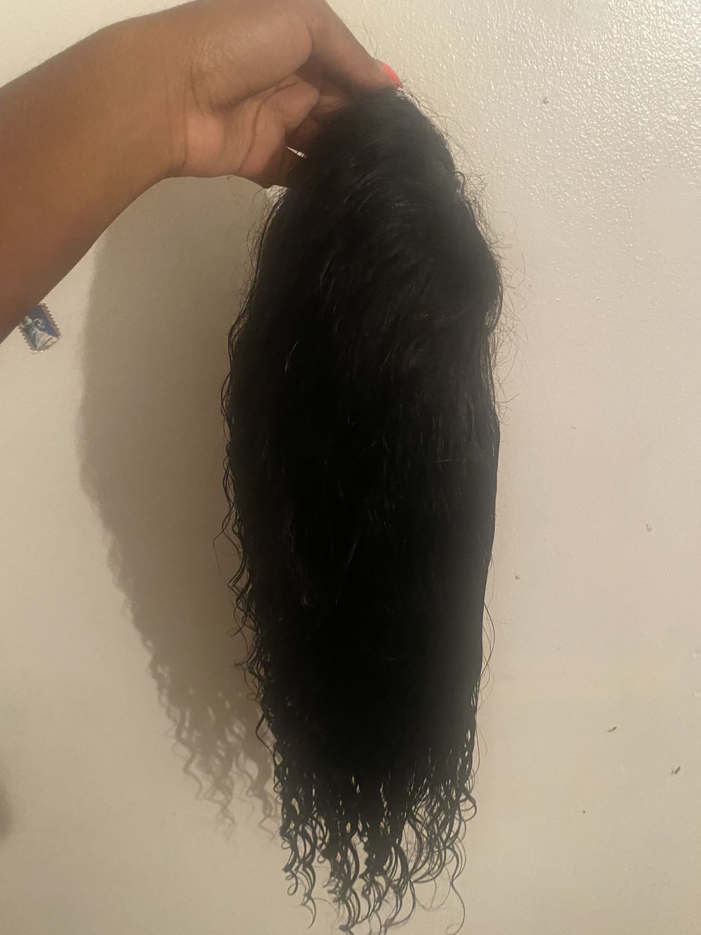 20 Inch Human Hair Lace Front Wig 