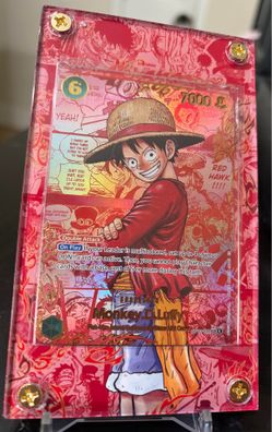 One Piece OP13 Monkey D Luffy  Red Manga