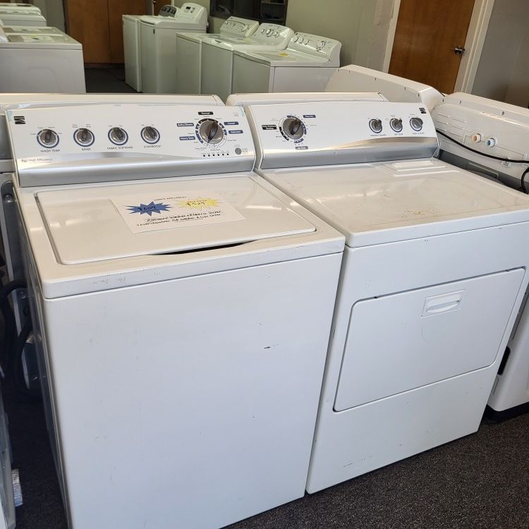 💐 Spring Sale! Kenmore Washer &Electric Dryer Set  - Warranty Included