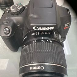 Canon EOS rebel T7 Digital With DSLR camera With 18-55mm Lens