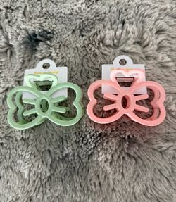 Hair clip bows