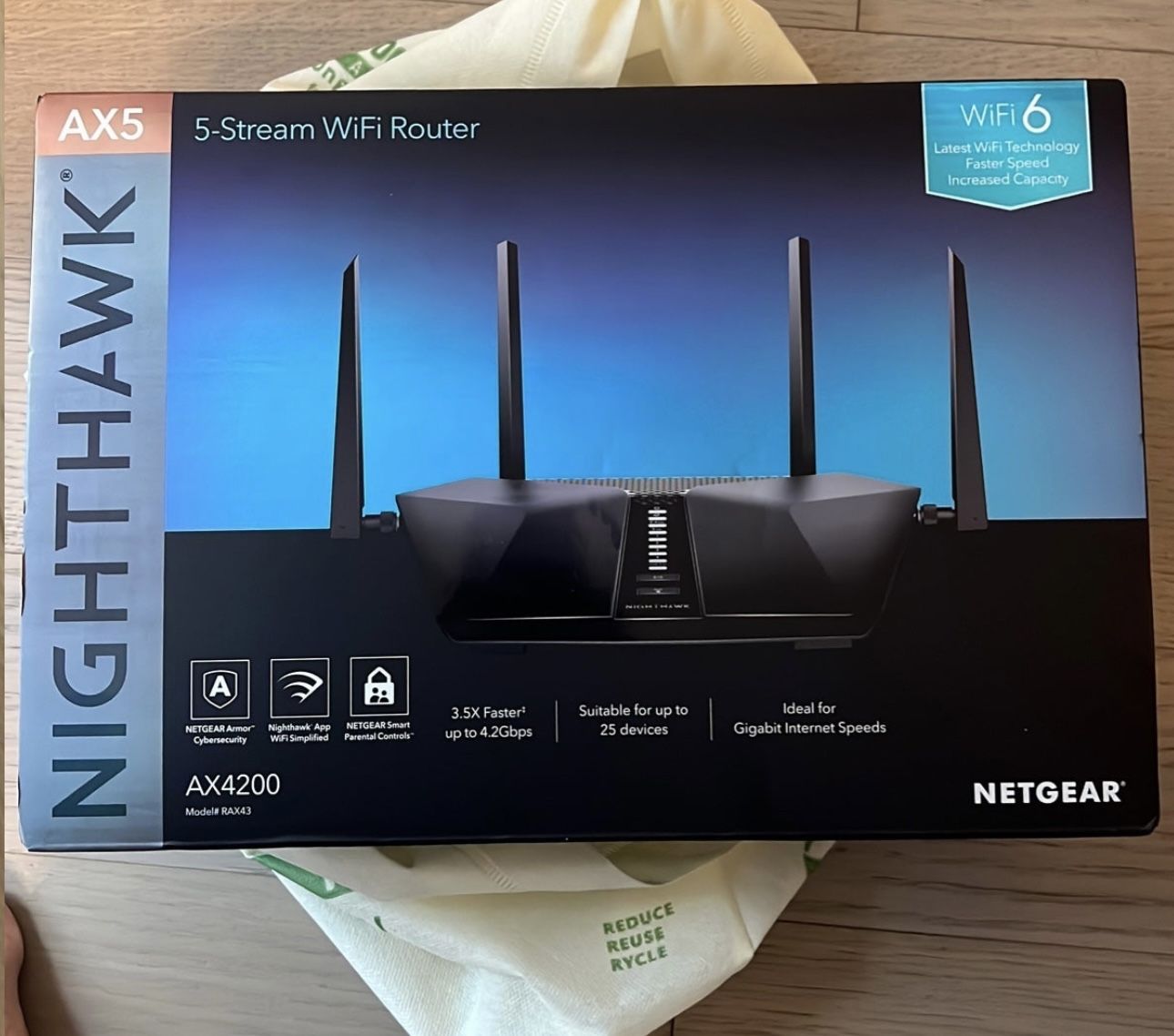 Nighthawk Ax5 Wi-Fi 6 Router
