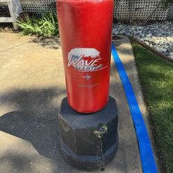 Red Wavemaster Punching bag
