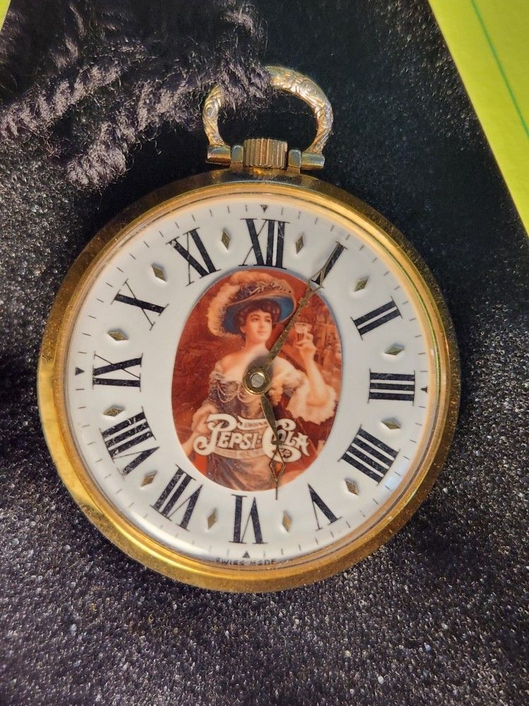 Pepsi Cola Pocket Watch