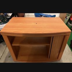 Entertainment Center With Storage And It Swivels. 