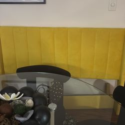 Mustard Headboard