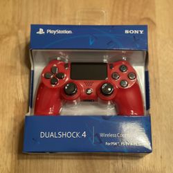 PlayStation 4 PS4 DualShock 4 Controller Red