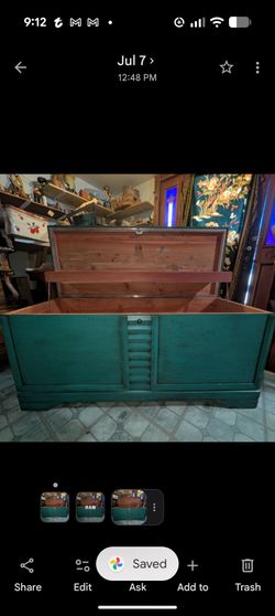 Vintage cedar chest