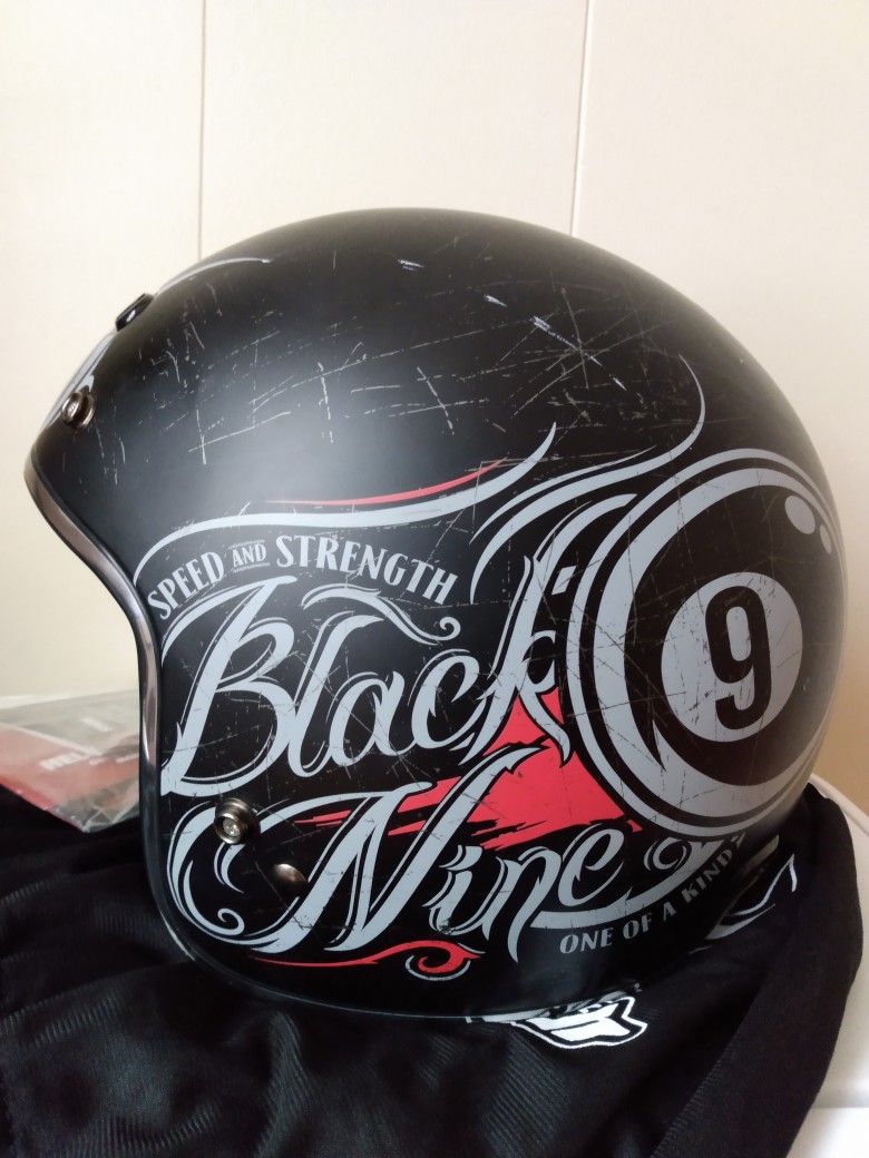Speed & Strength #9 Motorcycle Helmet 