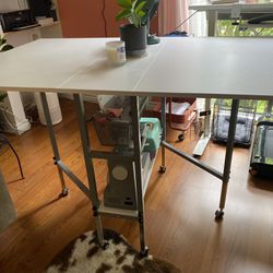 Folding Craft Sewing Table