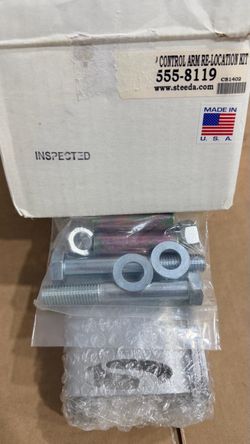 Steeda Lower Control Arm Relocation Brackets (2005-2014 Mustang)